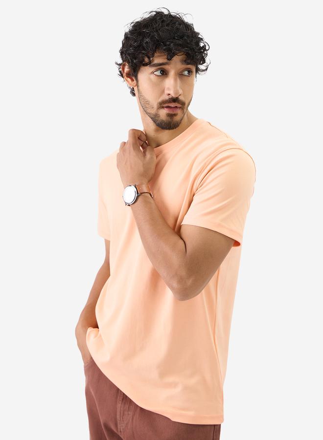 ذا سوليد ستور تيشيرت انترلوك سادة بأكمام قصيرة - Image 3